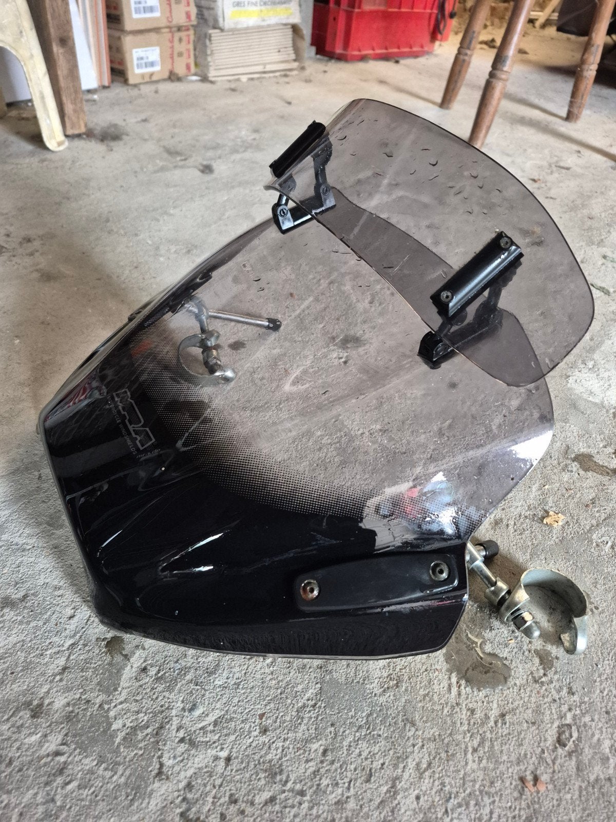 windscherm, Motoren, Ophalen