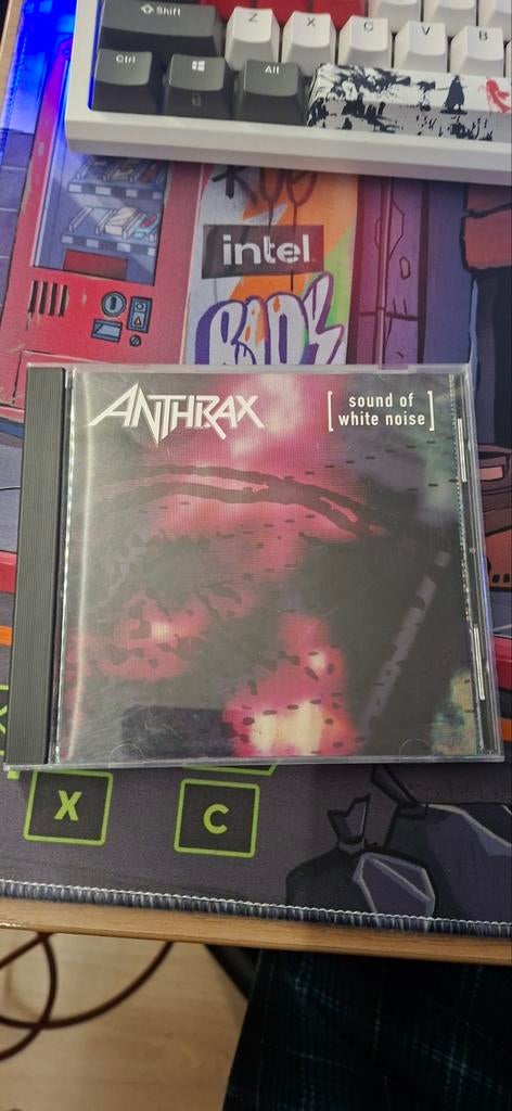 Anthrax-sound of white noise cd, Ophalen, Zo goed als nieuw, Muziek