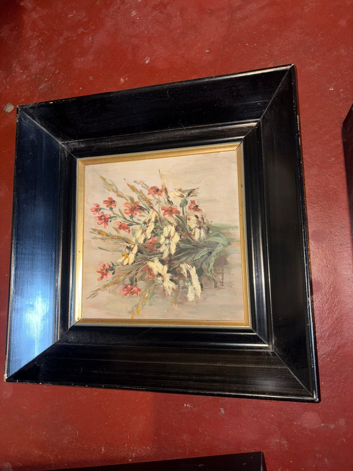 3 schilderijen van Vercautere en 1 canvas Piet Mees, Enlèvement