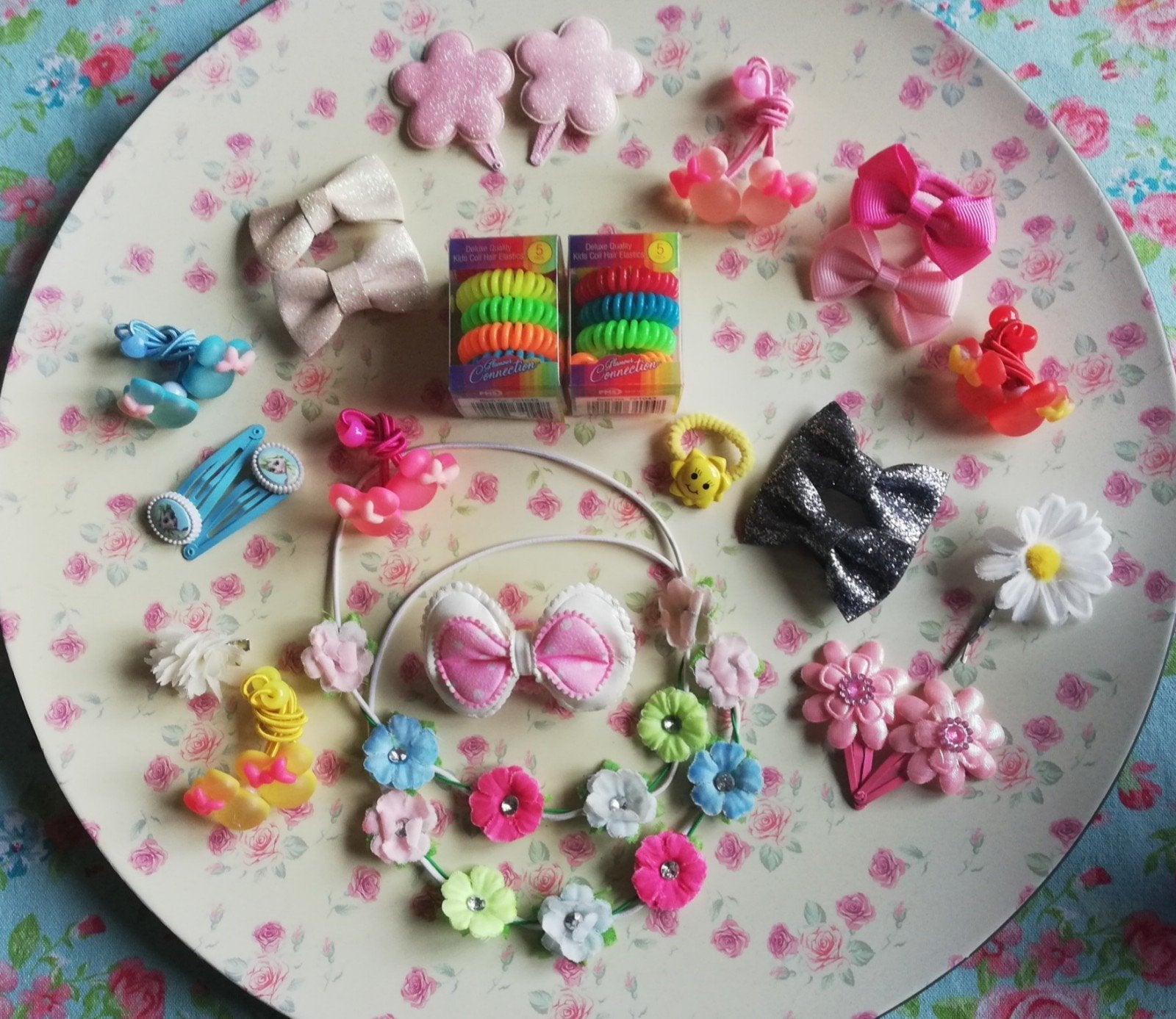 Diverse haaraccessoires, Enlèvement ou Envoi, Comme neuf, Élastique à cheveux