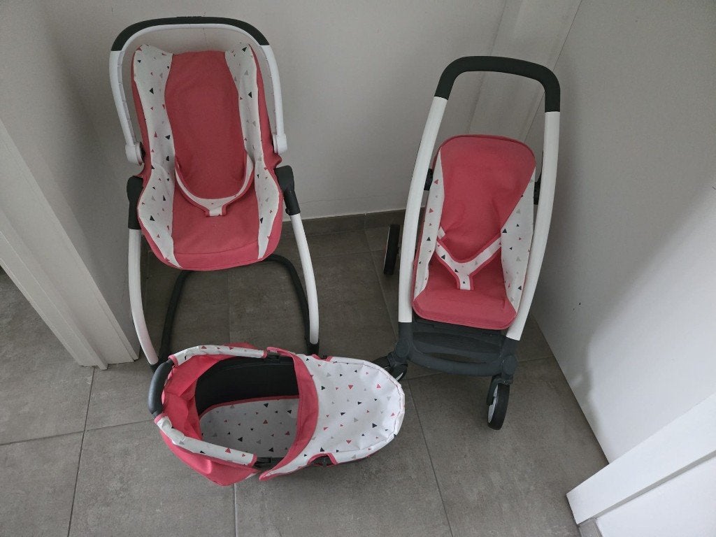 Poppenwagen, Ophalen, Zo goed als nieuw, Babypop
