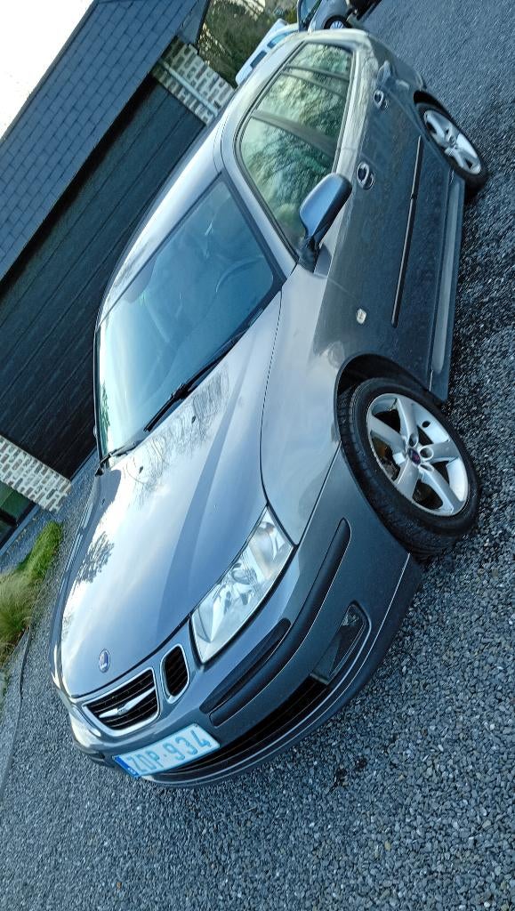 Saab 9-3 ,1.9 d, break, 2008,169000 km, full option, Autos, Saab, Cuir, Achat, Entreprise, Airbags