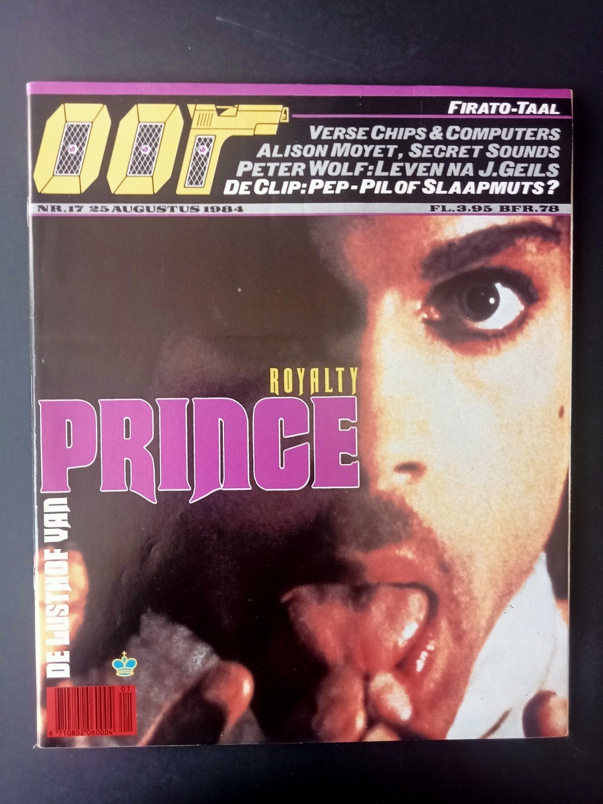 Prince magazine, Dutch Oor 1984, CD & DVD, Vinyles | Pop, Enlèvement ou Envoi