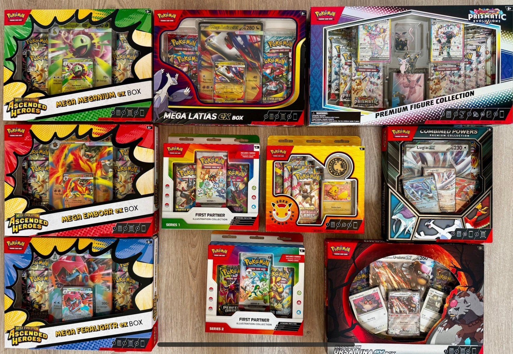 Pokémon Sealed Collection Boxes - English, Enlèvement ou Envoi, Neuf, Booster, Foil