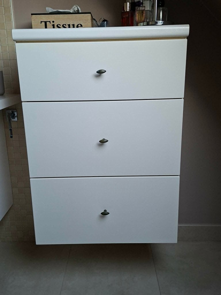Ladenkast, Huis en Inrichting, Ophalen, Kunststof, Gebruikt, 50 tot 100 cm