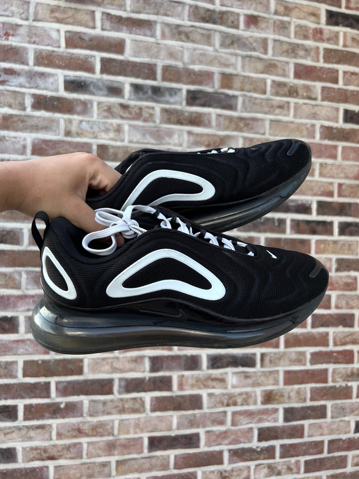 Air Max 720 “Oreo” – Black/White, Zwart, Ophalen of Verzenden, Zo goed als nieuw, Sneakers