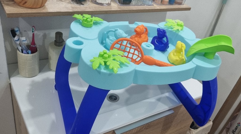 Water speeltafel, Kinderen en Baby's, Speelgoed | Buiten | Zandbakken, Ophalen, Zo goed als nieuw