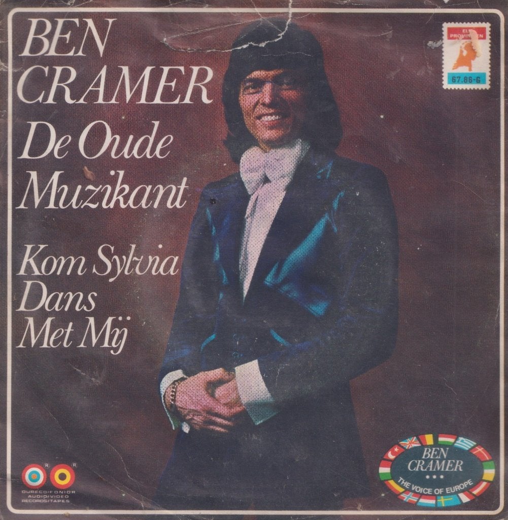 Ben Cramer – De oude muzikant / Kom Sylvia dans met mij, Cd's en Dvd's, Gebruikt, 7 inch, Single, Ophalen of Verzenden