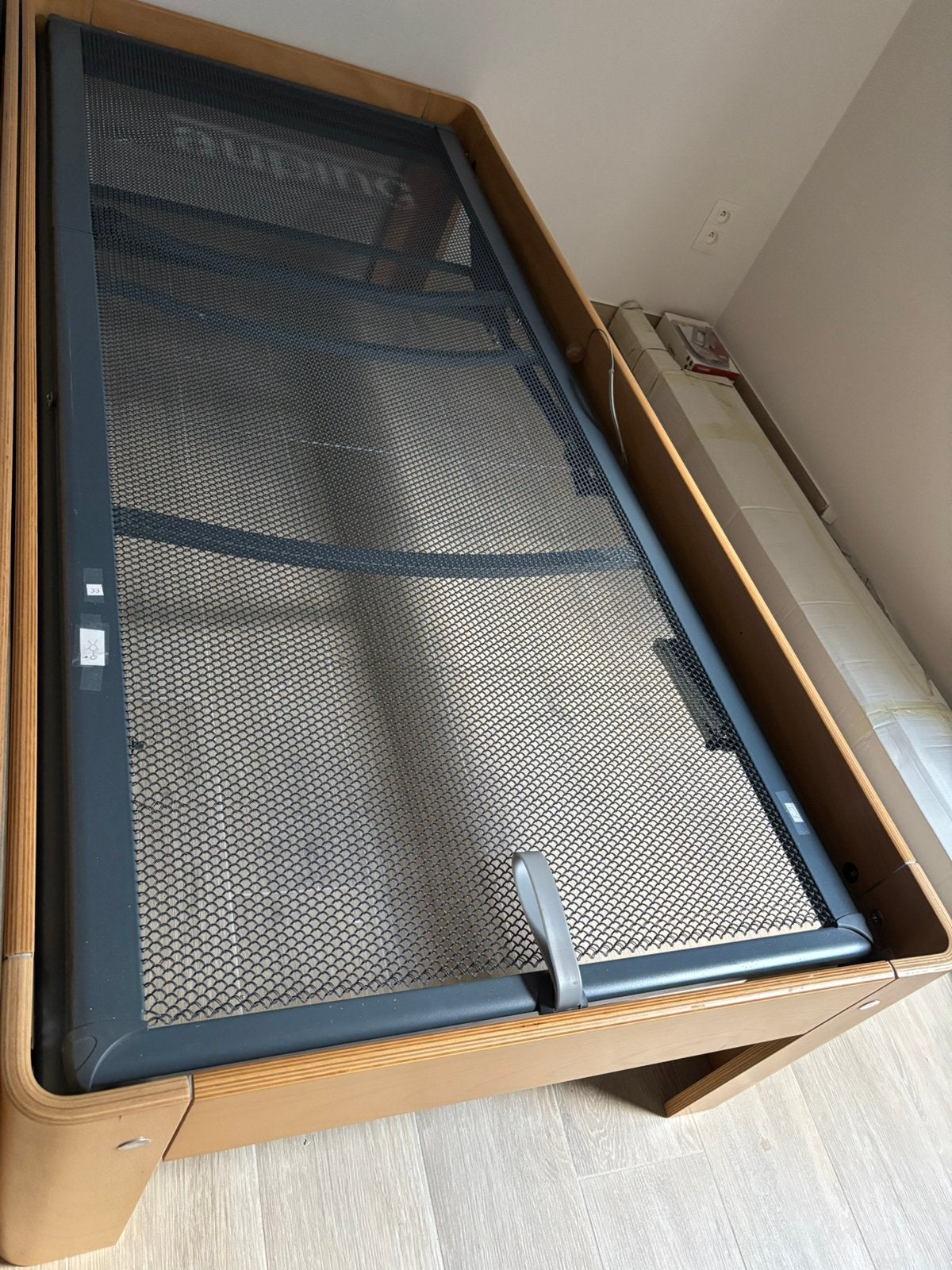 Auping auronde bedden 2st vr 600€, Ophalen, Gebruikt, Eenpersoons, 80 cm