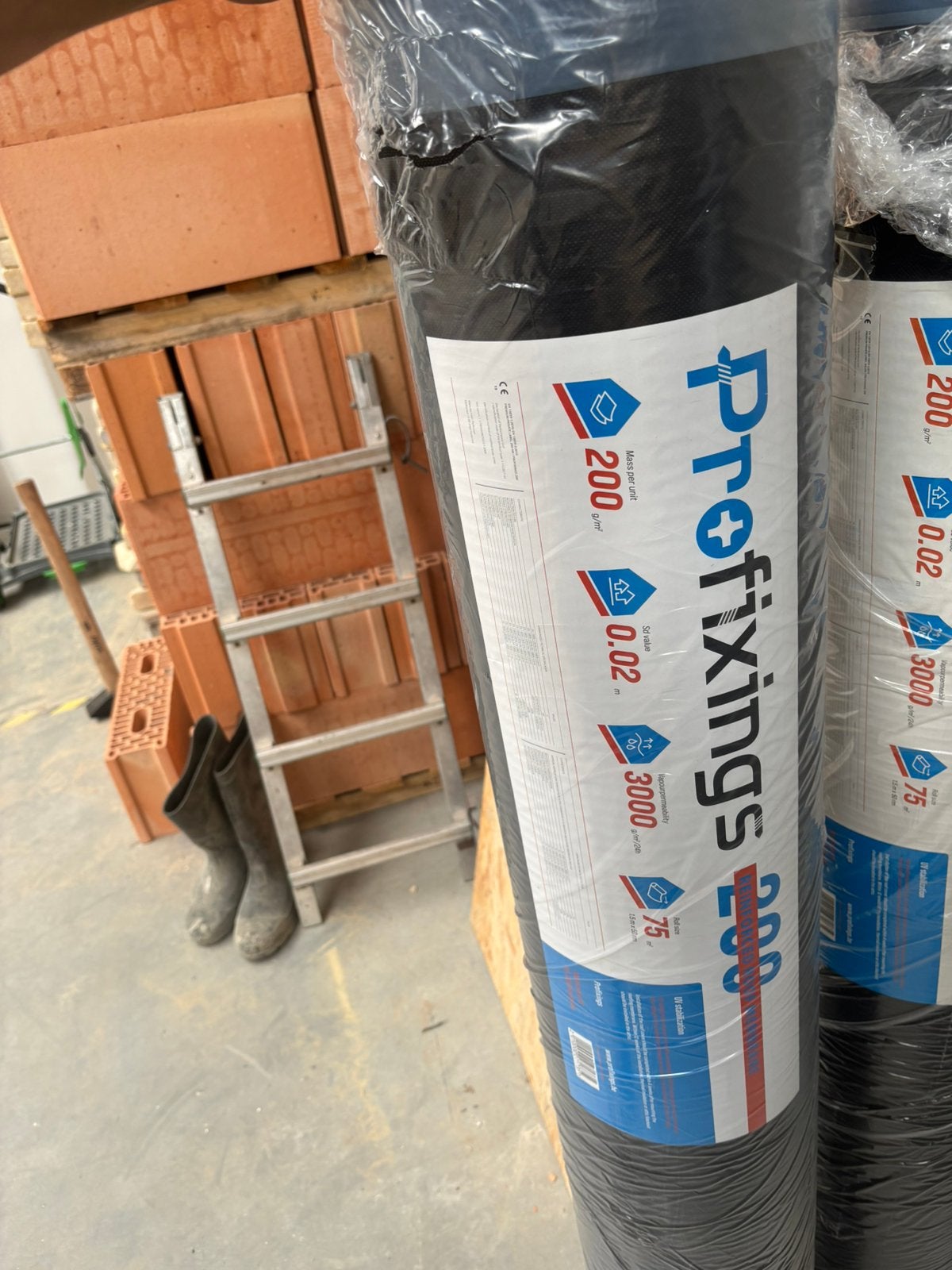 Onderdakfolie extra strong, Ophalen of Verzenden, Zo goed als nieuw