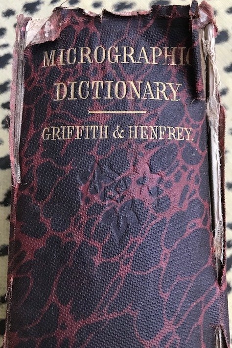 Micrographic Dictionary  1856, Antiek en Kunst, Ophalen of Verzenden, J.W. Griffith and Arthur Henfrey