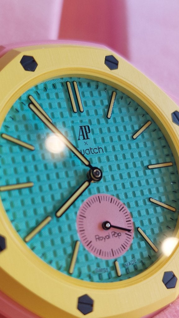 Swatch Audemars Piguet 750€, Bijoux, Sacs & Beauté, Montres | Hommes, Enlèvement, Neuf, Montre de poche, Swatch