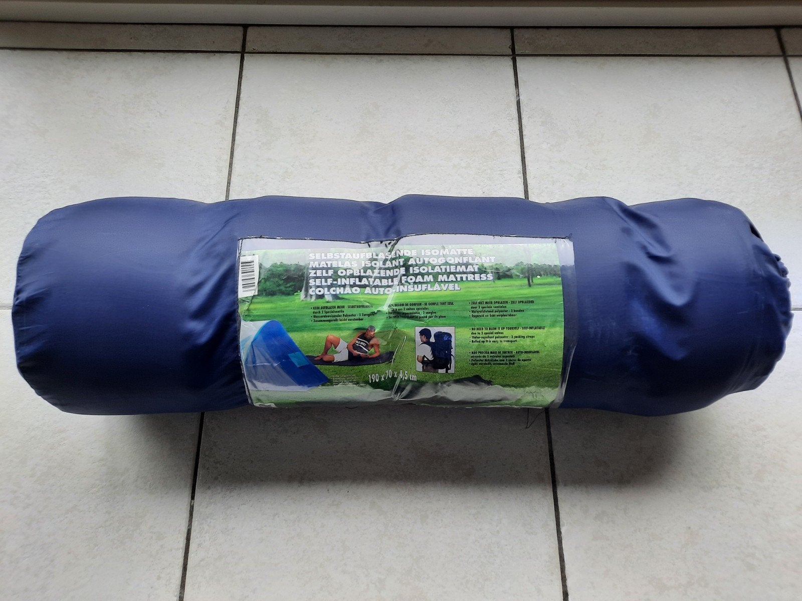Zelf opblazende isolatiemat in nieuwstaat., Caravanes & Camping, Accessoires de camping, Enlèvement