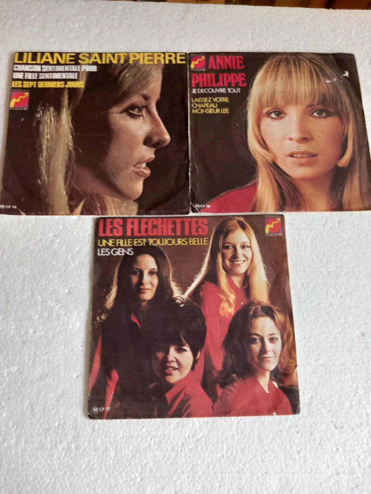 FLECHE . VG+ SIXTIES 3 X 45T
