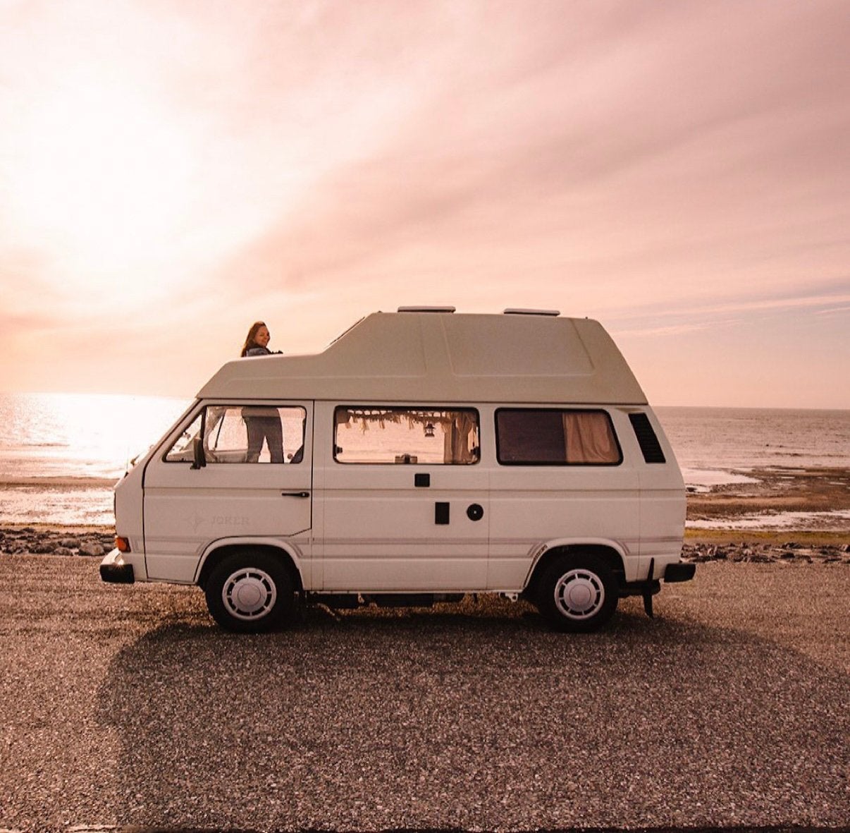 VW T3 WESTFALIA JOKER 1987 met geresiveerde motor, Fietsendrager, Westfalia, Particulier, Koelkast
