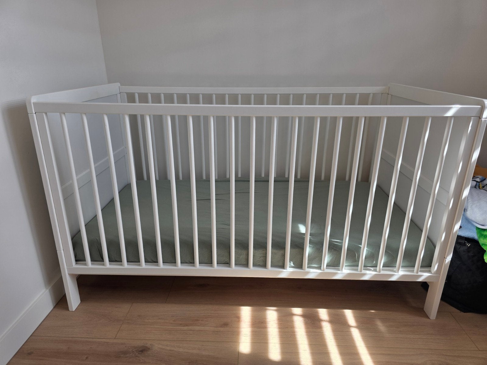 kinderbedje, Matelas, Moins de 70 cm, Comme neuf, Enlèvement