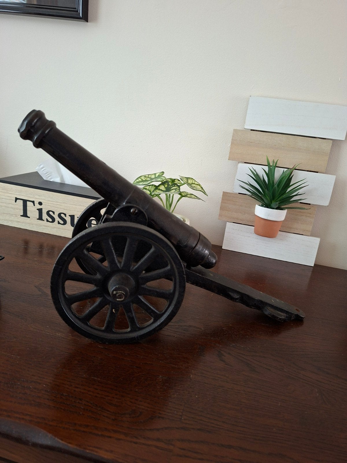 Te koop kanonnetje, Ophalen