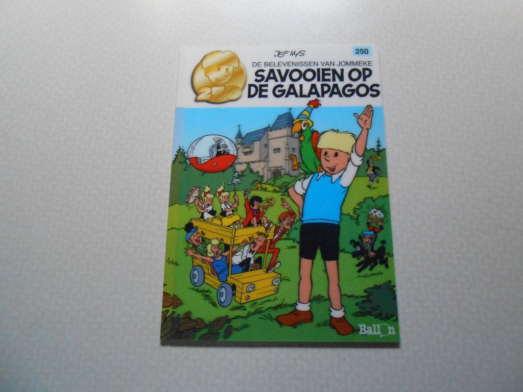 Jommeke 250b Savooien op de Galapagos 2010 1 ste druk., Boeken, Eén stripboek, Nieuw, Jef Nys., Ophalen of Verzenden