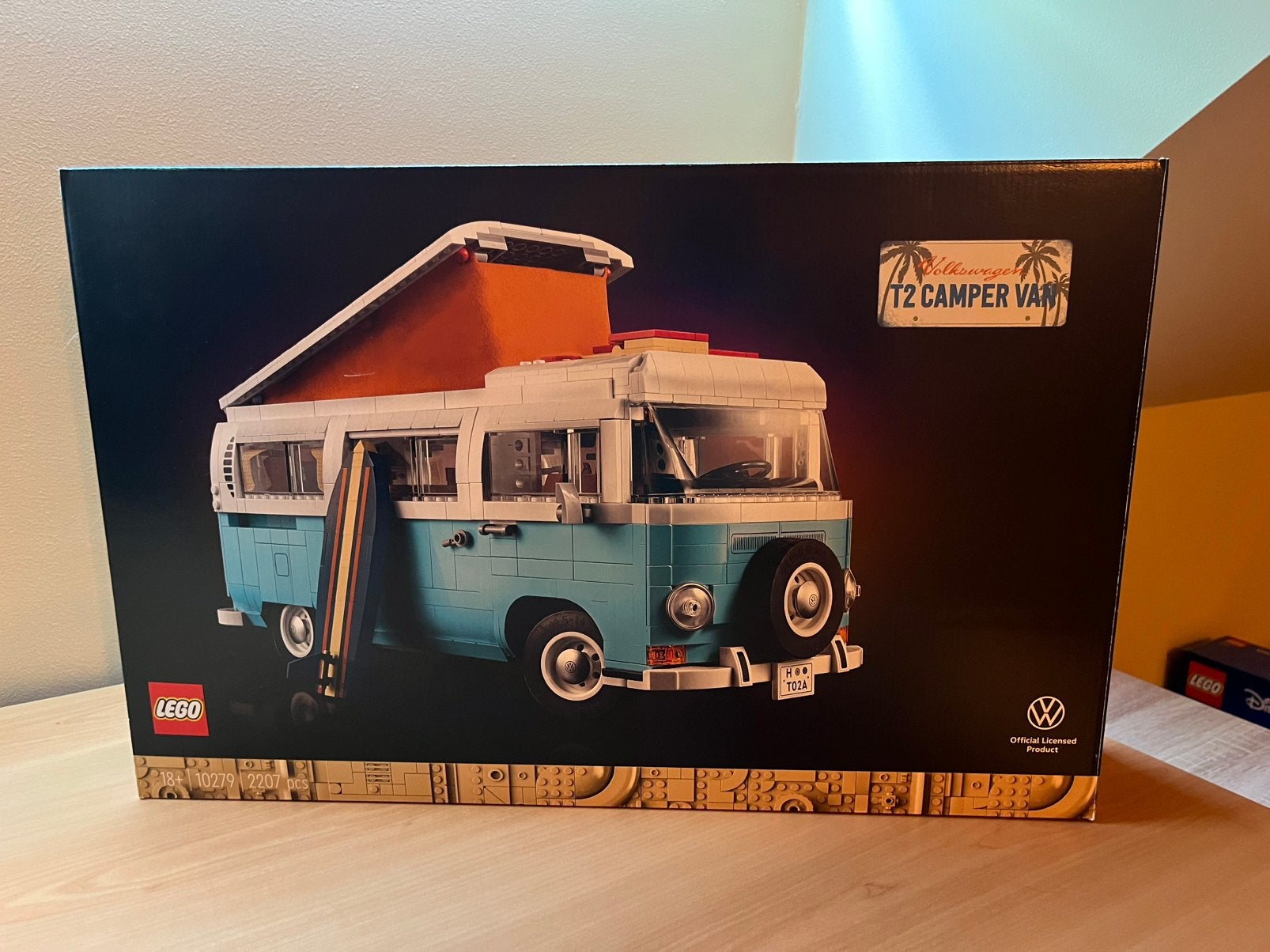 LEGO Volkswagen T2 Kampeerbus setnr 10279, Inclusief instructies, Lego, Ophalen of Verzenden, Zo goed als nieuw
