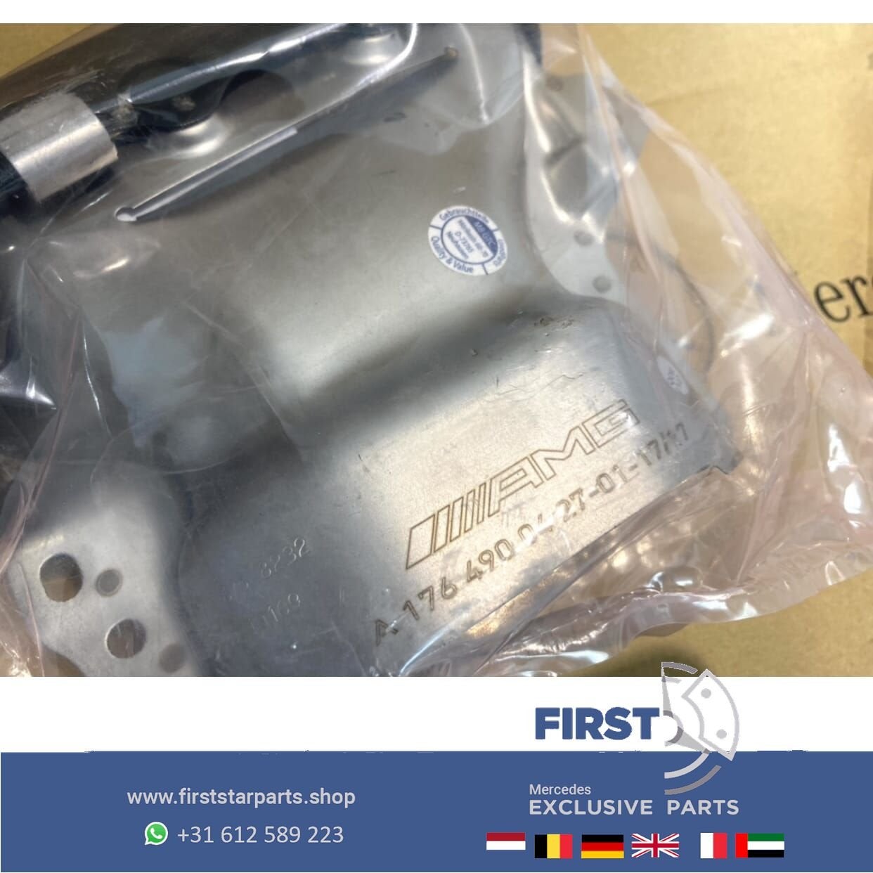 W176 C117 W117 X117 W156 X156 45 AMG UITLAAT SIERSTUK SET ZW, Utilisé, -, -, Enlèvement ou Envoi