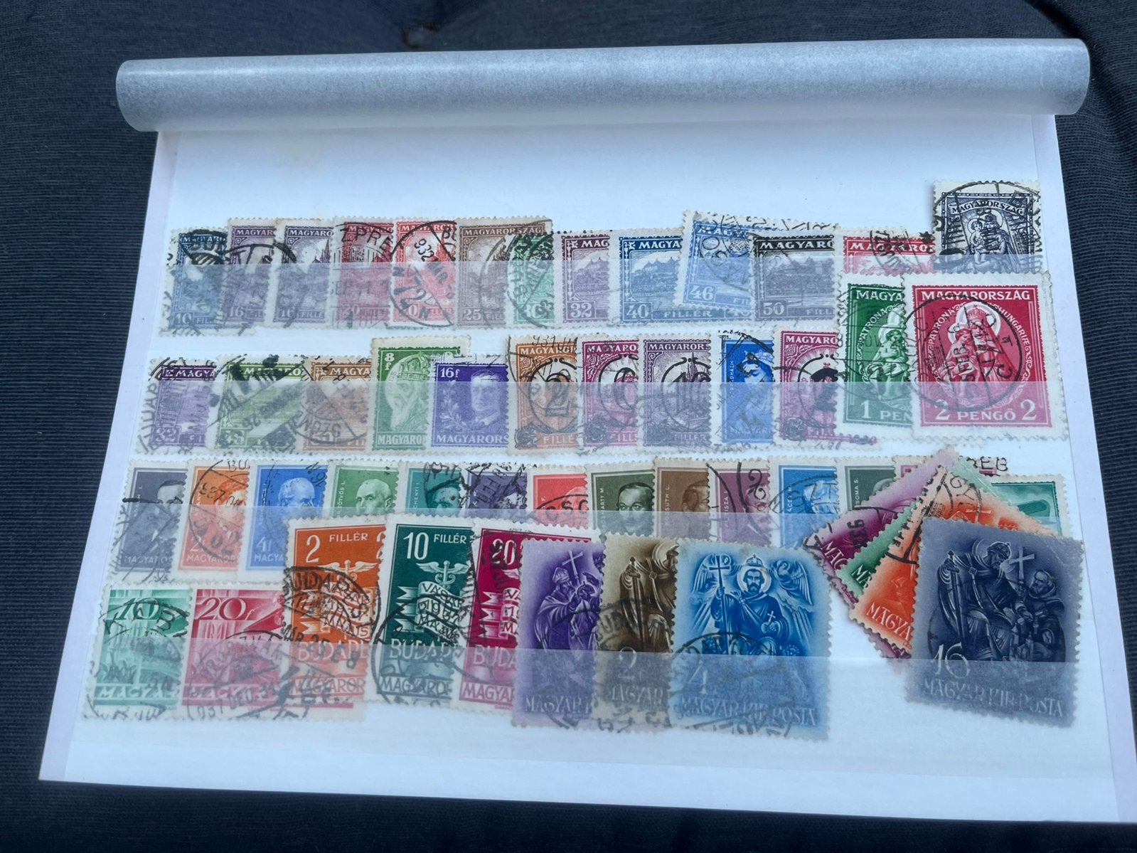 Hongarije postzegels, Verzenden