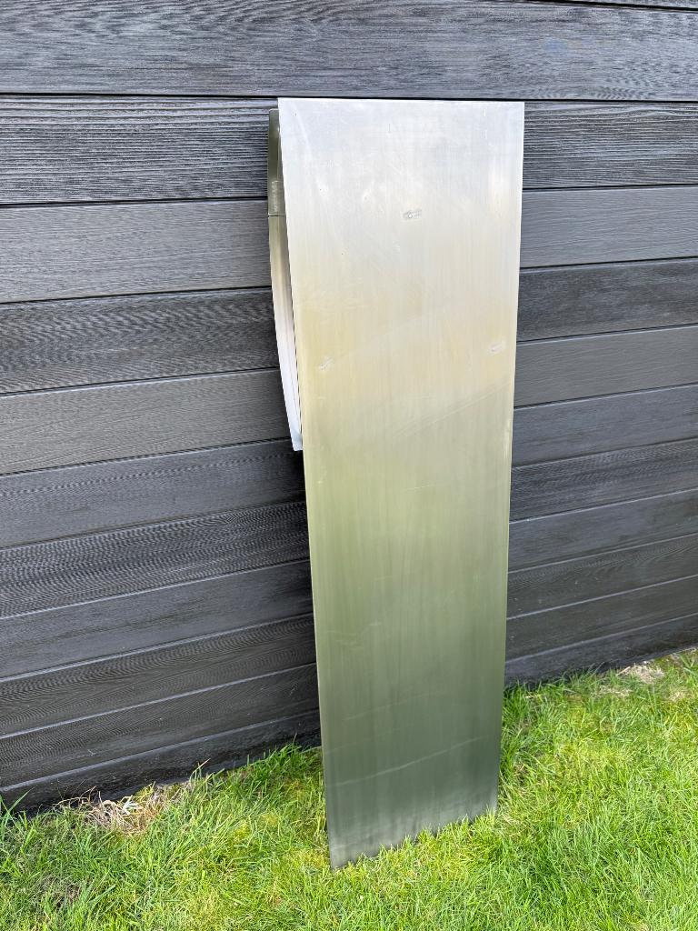 Design inox  brievenbus, Ophalen, Zo goed als nieuw
