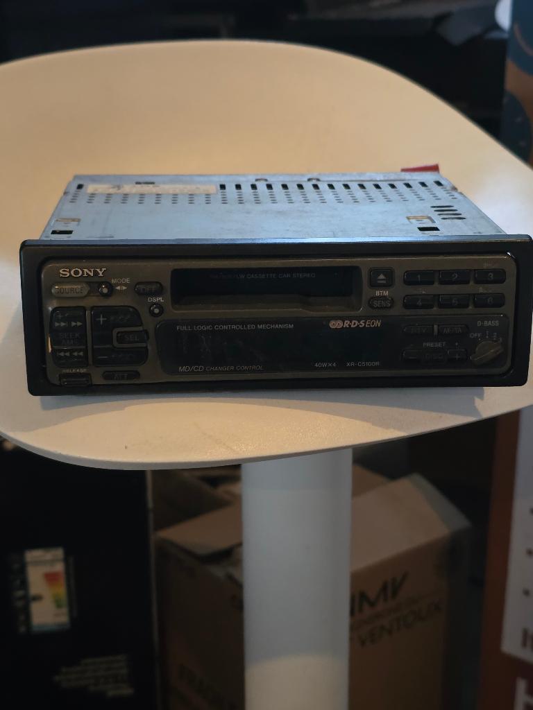 Sony autoradio vintage 1998, Auto diversen, Autoradio's, Ophalen, Gebruikt