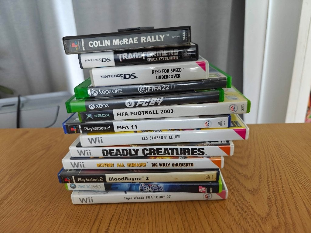 Jeux vidéo d'occasion Wii, PS2, Xbox, DS, PS1 Prix à l'unité, Enlèvement ou Envoi, 2 joueurs, À partir de 7 ans, Comme neuf
