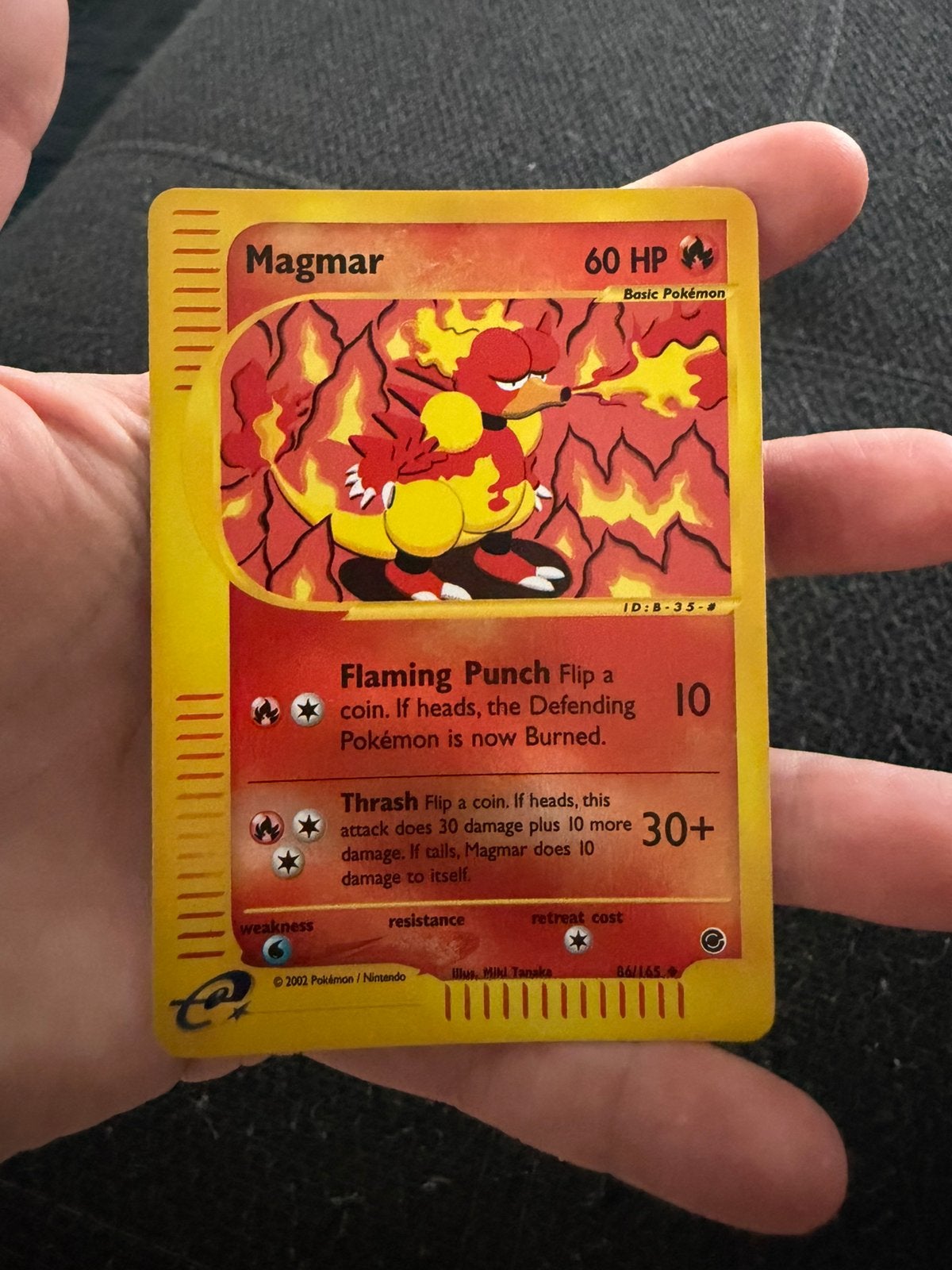 Magmar holo 86/165, Ophalen of Verzenden, Nieuw, Losse kaart