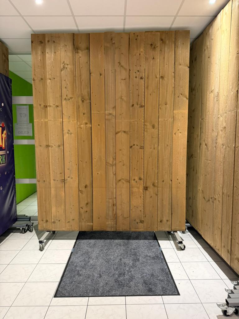 Houten scheidingswanden, Zakelijke goederen, Ophalen