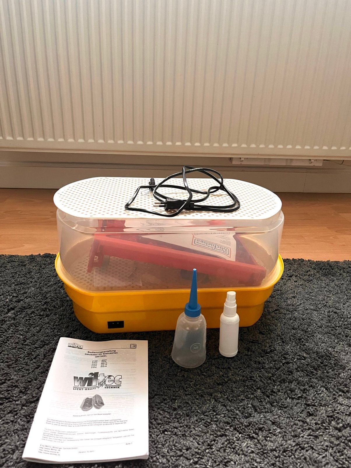 Michielsen broodmachine + warmte lamp, Dieren en Toebehoren, Ophalen, Zo goed als nieuw, Broedmachine
