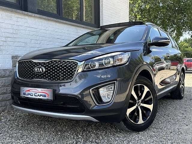 Kia Sorento 2.2 CRDi AWD Fusion 7pl. FULL OPTIONS/TOIT, Autos, Kia, Argent ou Gris, 174 g/km, Entreprise, 7 places