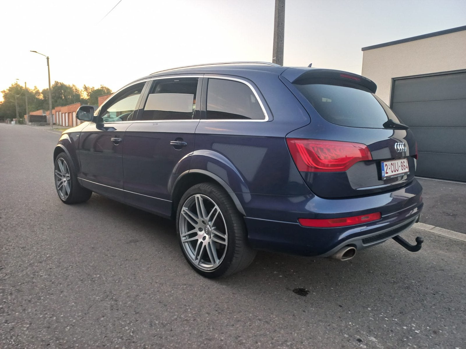 Audi Q7 3.0 TDI Quattro S-Line (2014) - 7 Places, Cuir, Euro 5, Achat, 7 places