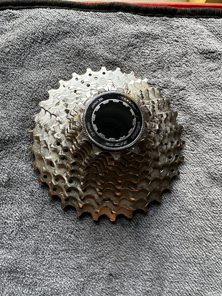 Cassette Shimano 105, Autres matériaux, Enlèvement ou Envoi, Gravelbike, Comme neuf