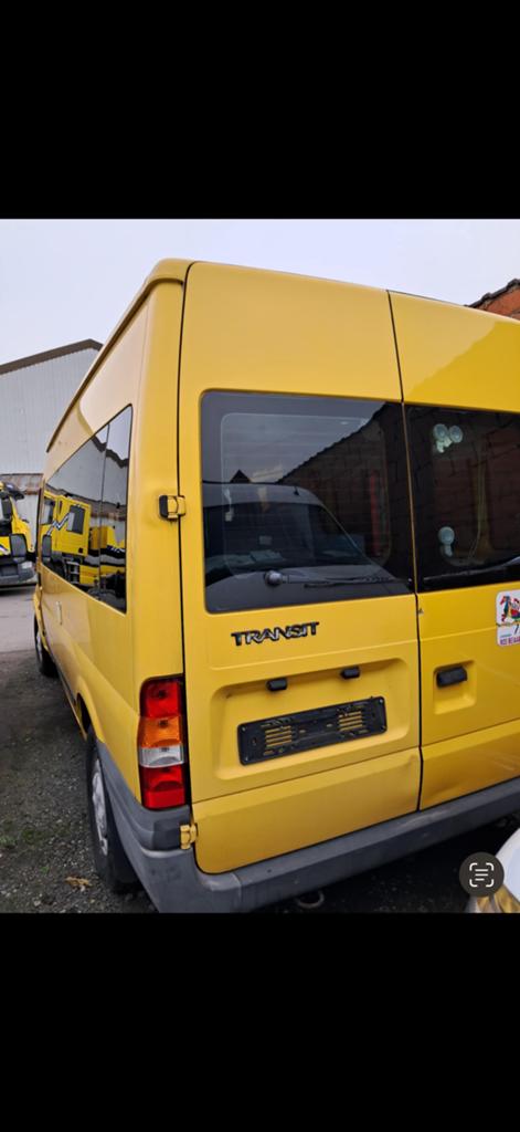 Ford transit 2.4 diesel omgebouwd tot camper, Automaat, Achterwielaandrijving, Geel, Diesel