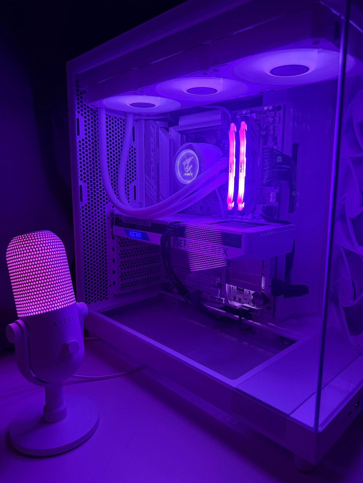 Setup Gaming Blanc Haut de Gamme Complet – RTX 4060, Ryzen 7, Games en Spelcomputers, Games | Pc, Ophalen of Verzenden, Zo goed als nieuw