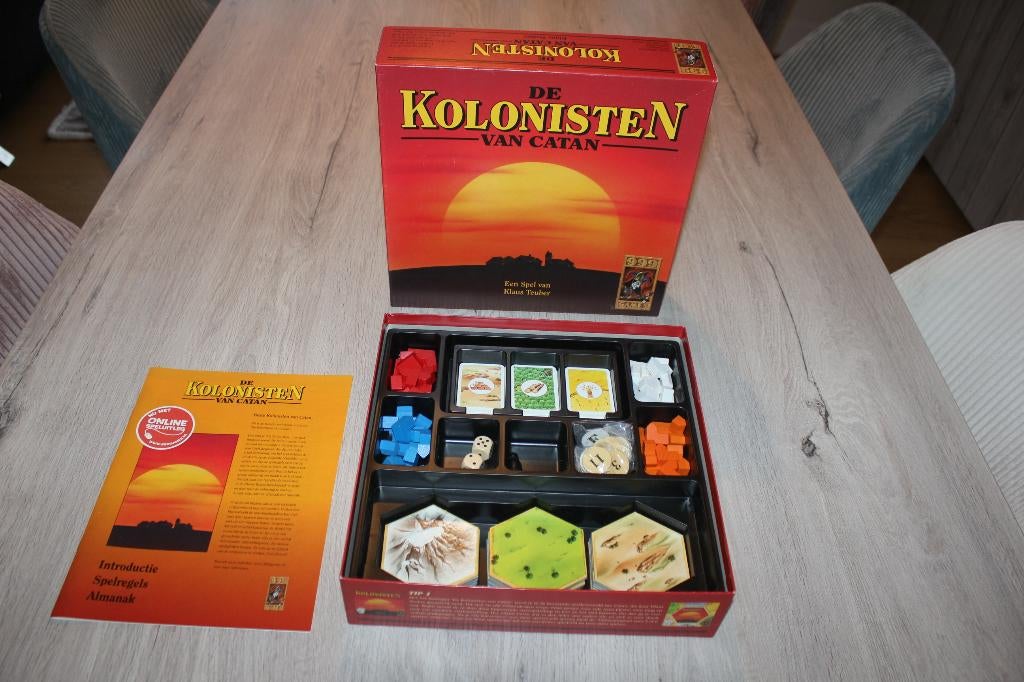 De kolonisten van Catan, Hobby en Vrije tijd, Drie of vier spelers, Ophalen of Verzenden, Gebruikt, 999 Games
