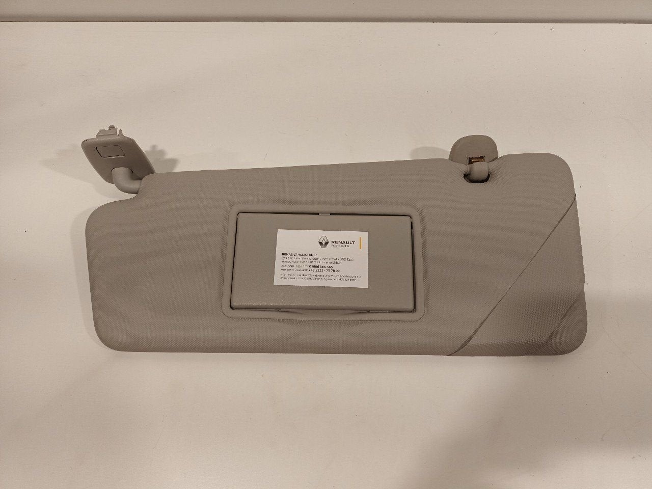 Zonneklep links Renault Clio, Auto-onderdelen, Interieur en Bekleding, Renault, Gebruikt, Herkomst onderdeel bekend, 12 maanden garantie
