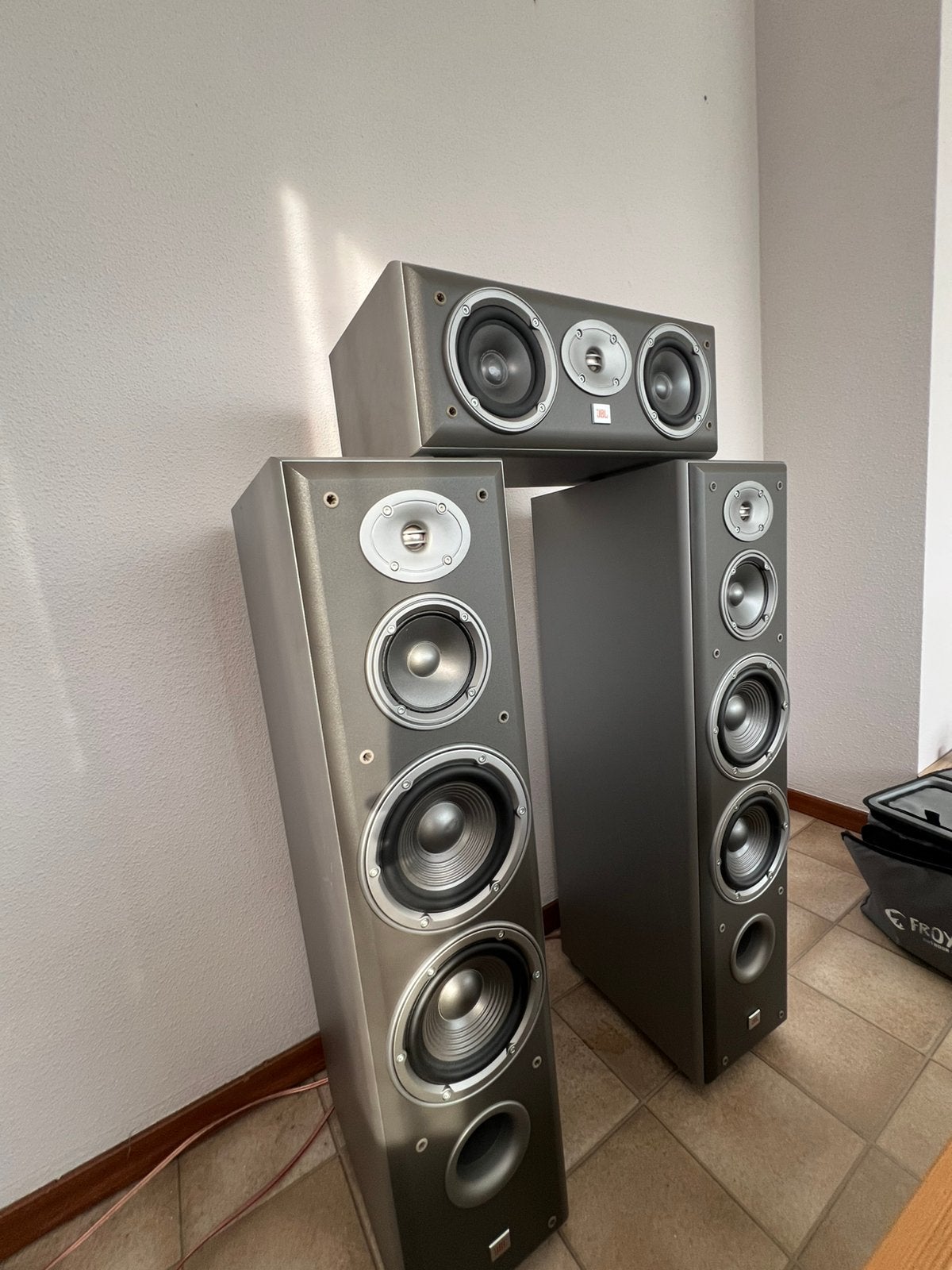 Jbl e80 + jbl ec25, Ophalen, Zo goed als nieuw, JBL