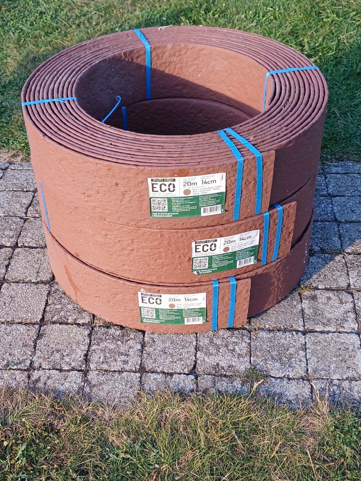Afboording Multi Edge ECO 14 cm x 20 m NIEUW, Tuin en Terras, Overige Tuin en Terras, Nieuw, Ophalen