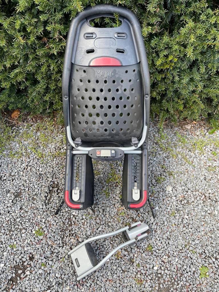 Siège vélo bébé, Enlèvement, Comme neuf, Siège arrière, Repose-pieds