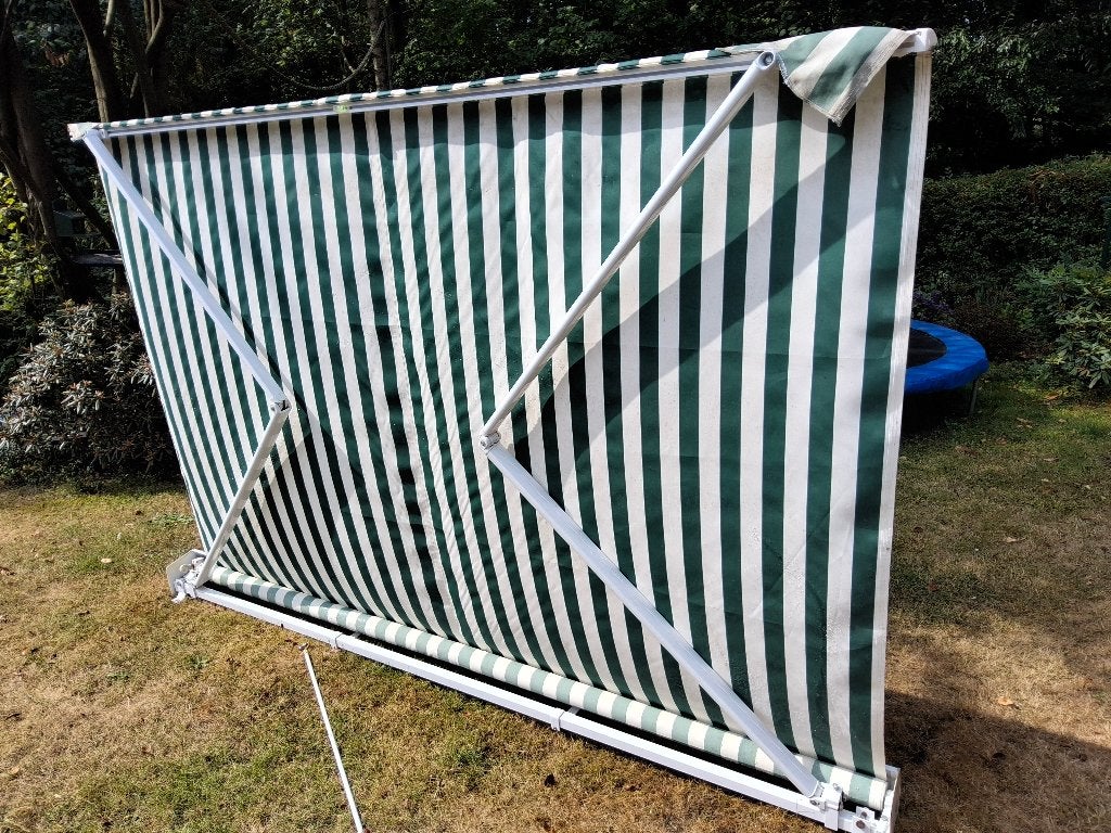 Auvent ou auvent de 3 mètres de large, Jardin & Terrasse, Protection solaire, Store à projection, 250 cm à 450 cm, 150 à 300 cm