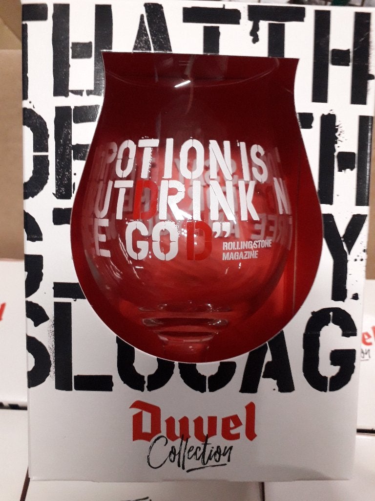 Duvel glas collector's item 24 st, Verzamelen, Ophalen, Nieuw, Bierglas