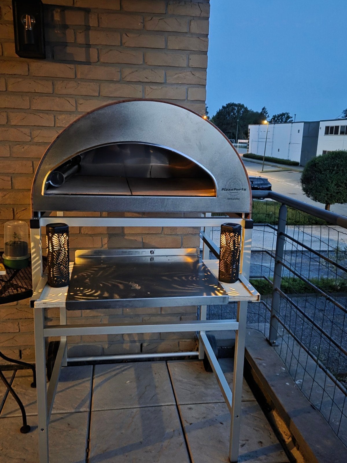 pizza oven, Tuin en Terras, Ophalen, Zo goed als nieuw, Pizza party