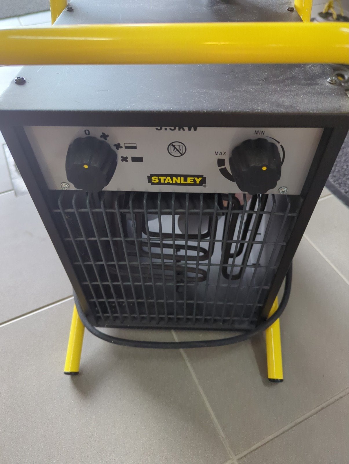 Electrische industriële verwarming Stanley -  ALS NIEUW, Doe-het-zelf en Bouw, Verwarming en Radiatoren, Ophalen, 30 tot 80 cm