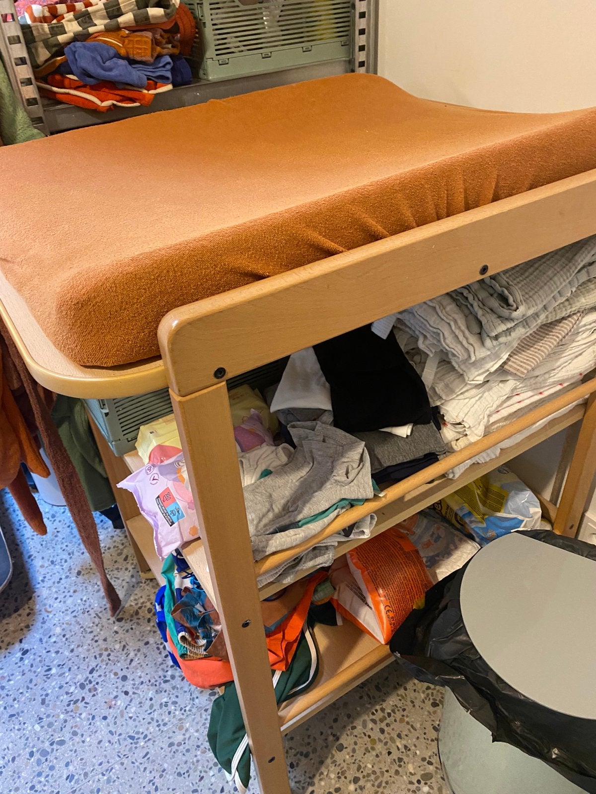 GRATIS Verzorgingstafel baby, Kinderen en Baby's, Ophalen, Gebruikt, Aankleedkussen