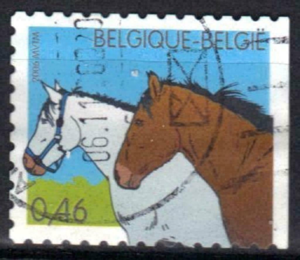 Belgie 2006 - Yvert 3473 /OBP 3488 - Boerderij - Paarde (ST), Postzegels en Munten, Verzenden, Gestempeld, Gestempeld
