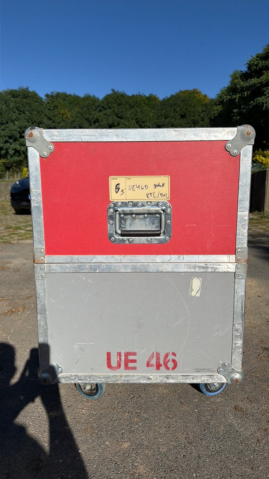 Flightcase 6 TV LCD LED 46" sur roulettes, Enlèvement ou Envoi, Flight case, Nvt@glail.com, Autres instruments