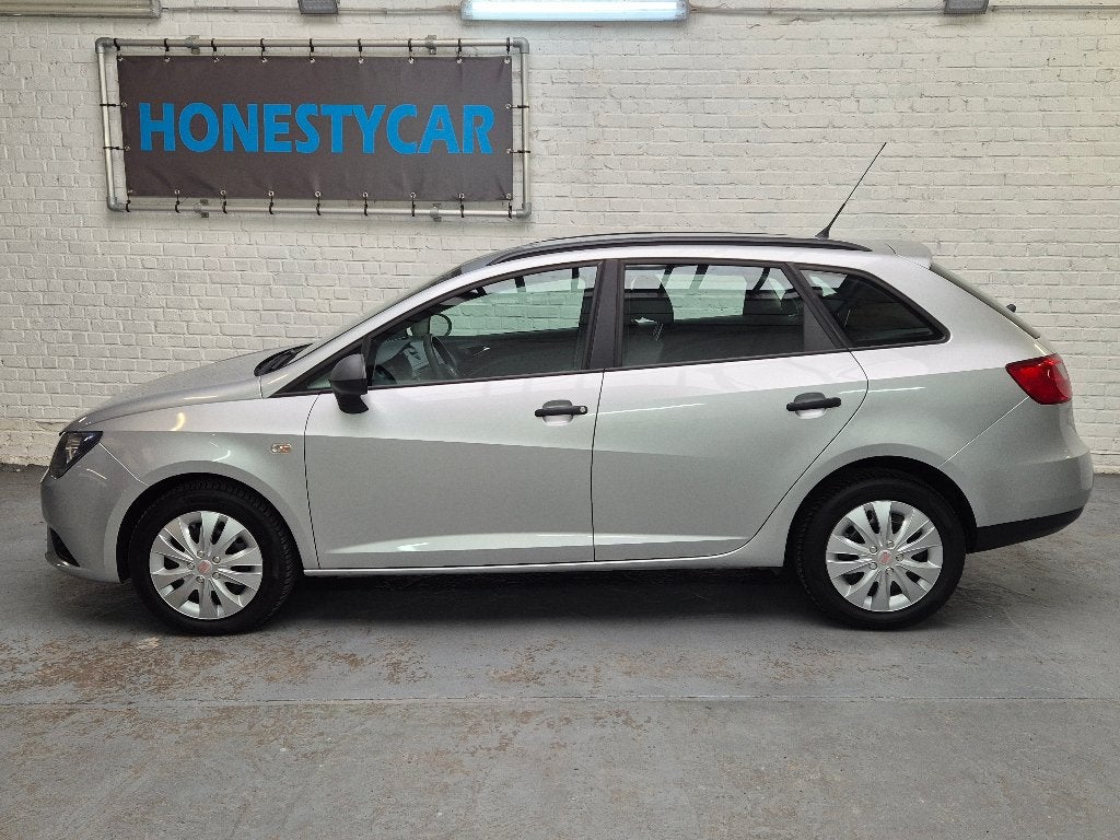 Seat ibiza 1.2i 08/2014 Euro5- Zeer proper - Garantie, Auto's, Stof, 1198 cc, Ibiza, Zilver of Grijs