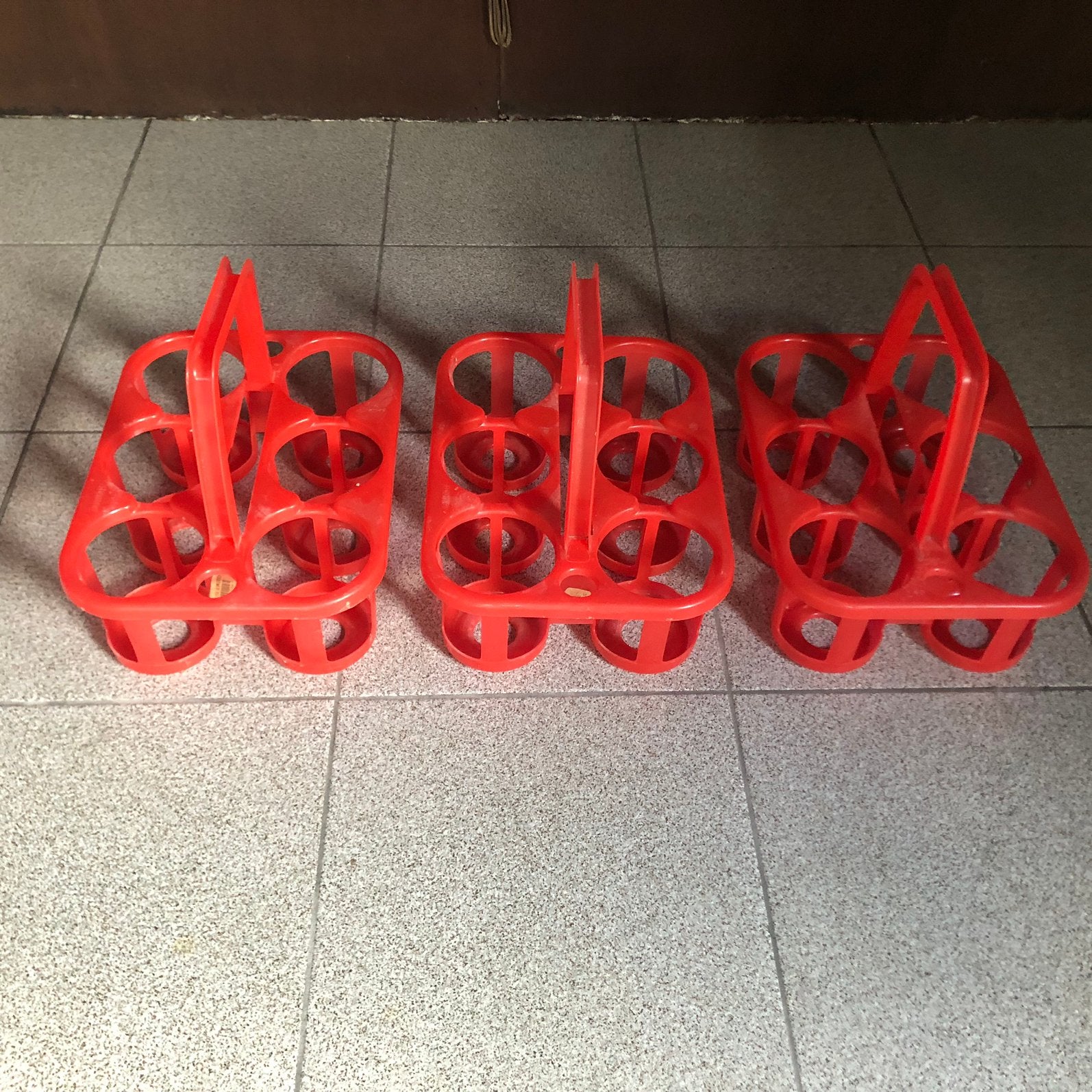 3 stevige drankmanden/drankmandjes, Ophalen
